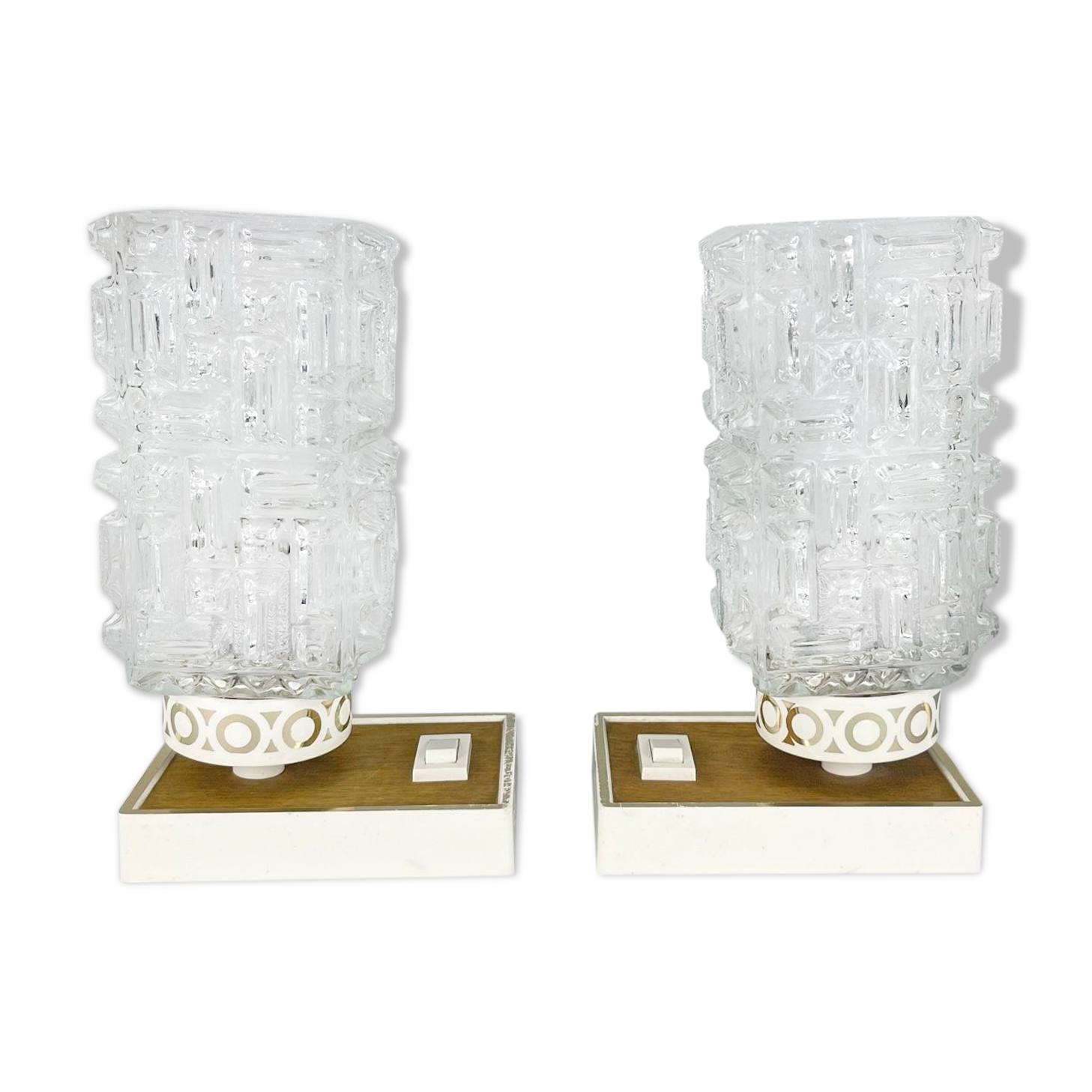 Set of Vintage Table or Bedside Lamps, 1960's