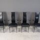 Vintage S44 dining chairs by Giancarlo Vegni for Fasem, set of 4, 1980