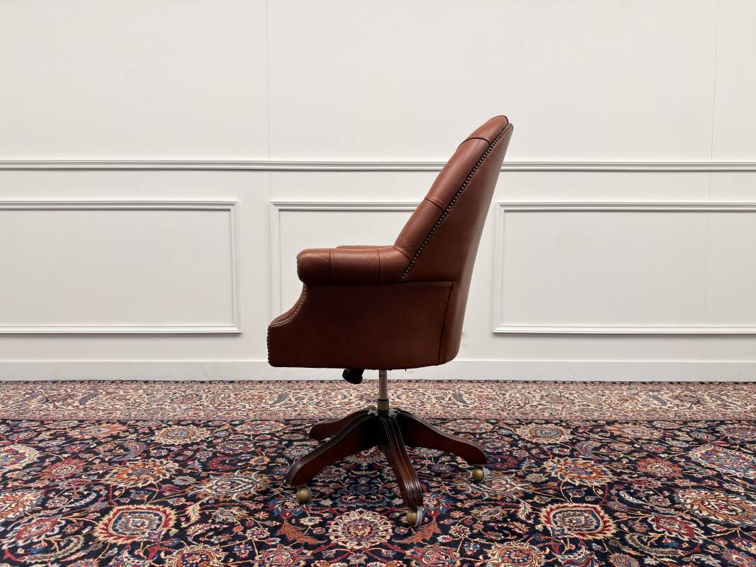 Chaise de bureau Chesterfield Wade classique en anglais