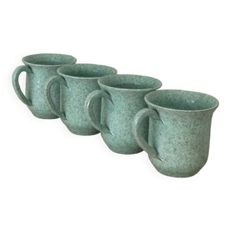 Old ceramic mugs signed
