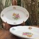 Plats de service ovales Digoin Sarreguemines charme d’antan
