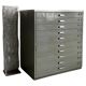 Vintage Italian Industrial Cabinet / drawers  for storage drawings and posters