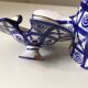 Pot céramique Robert Picault bleu Vallauris