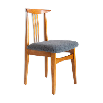Mid-Century Modern Armchair in Grey Boucle, designed by Mr. Zielinski, Europe, 1960s