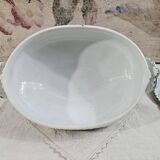 Small iron clay soup tureen