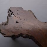 Japanese Showa Period Bamboo and Elm wood Coffee Table, 1960s