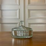 Striated glass candy