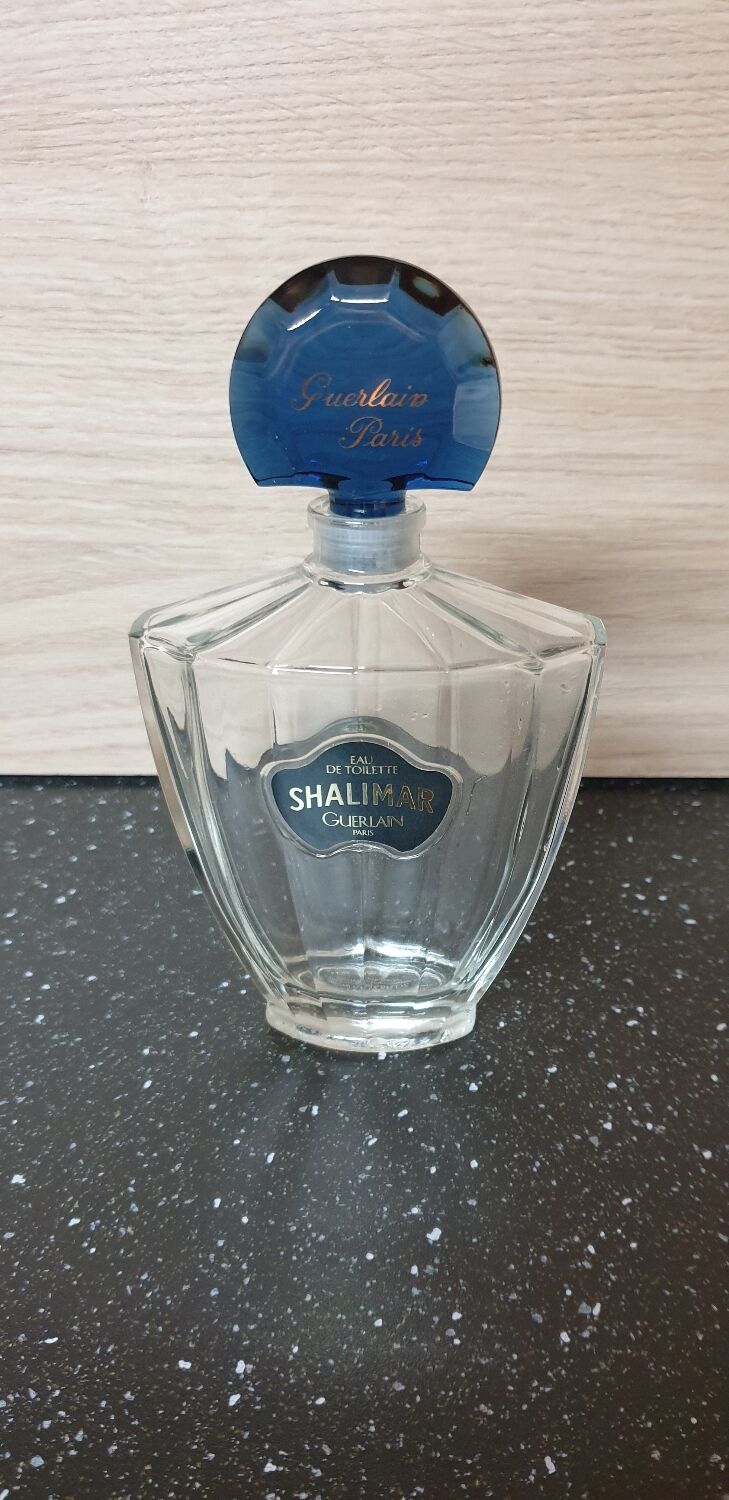 Empty perfume bottle Shalimar