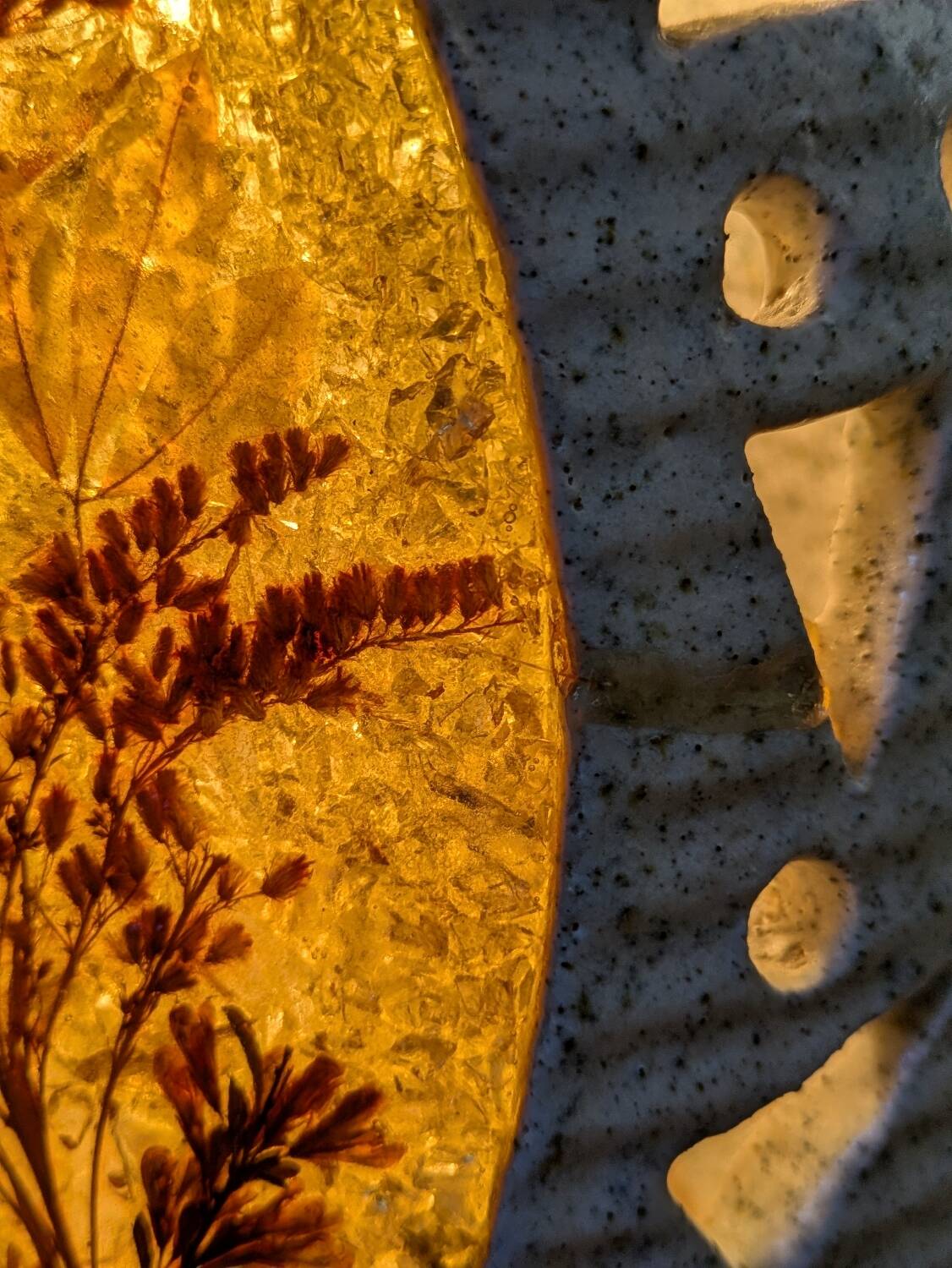 Sculptural lamp ACCOLAY