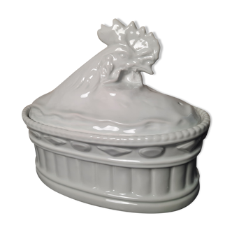 Porcelain volail terrine