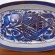 Ceramic 426-2841 Aluminia Plate by Kari Christensen for Royal Copenhagen, Denmark