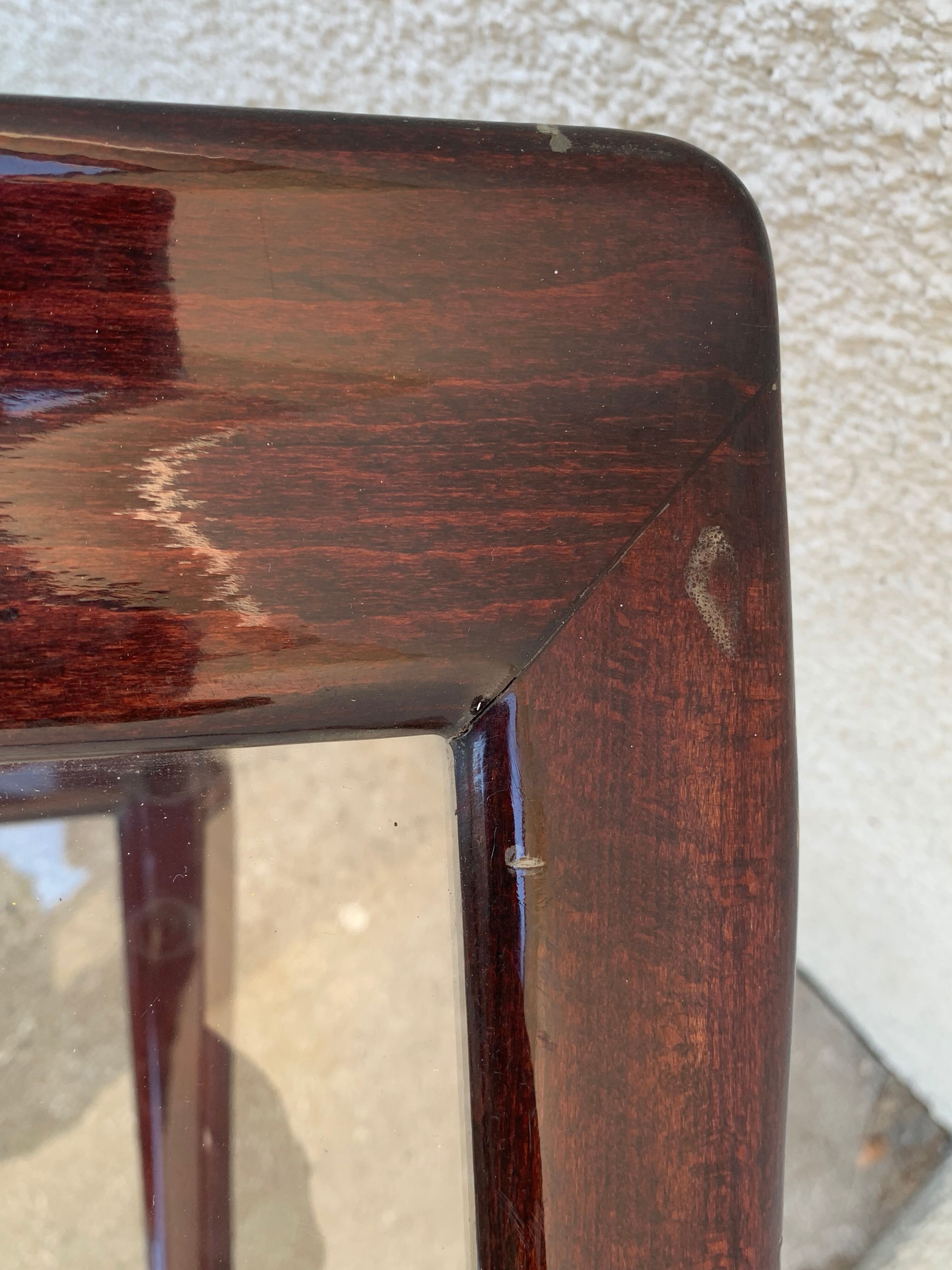 Serving trolley mahogany 1950