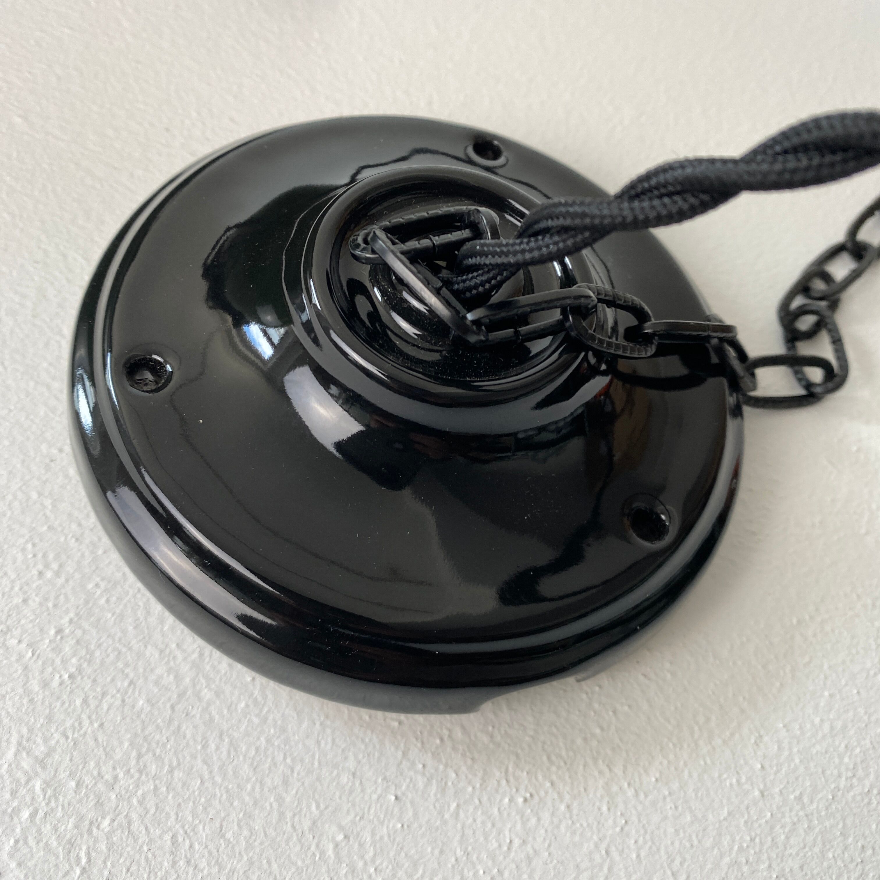 Old industrial hanging lamp