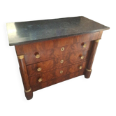 Empire period mahogany commode