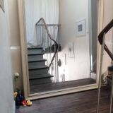 Old mirror H180 x W150 x D10