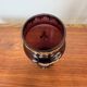 Antique Legras vase – Purple enamelled glass with gold – Art Nouveau