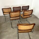Lot de 6 chaises Cesca B32 Marcel Breuer, 1970