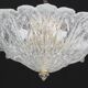 Amsterdam Palmetta, Italian Murano Glass Ceiling Light or Flush Mount, 1970