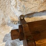 Wooden shelf 1980 chalet style