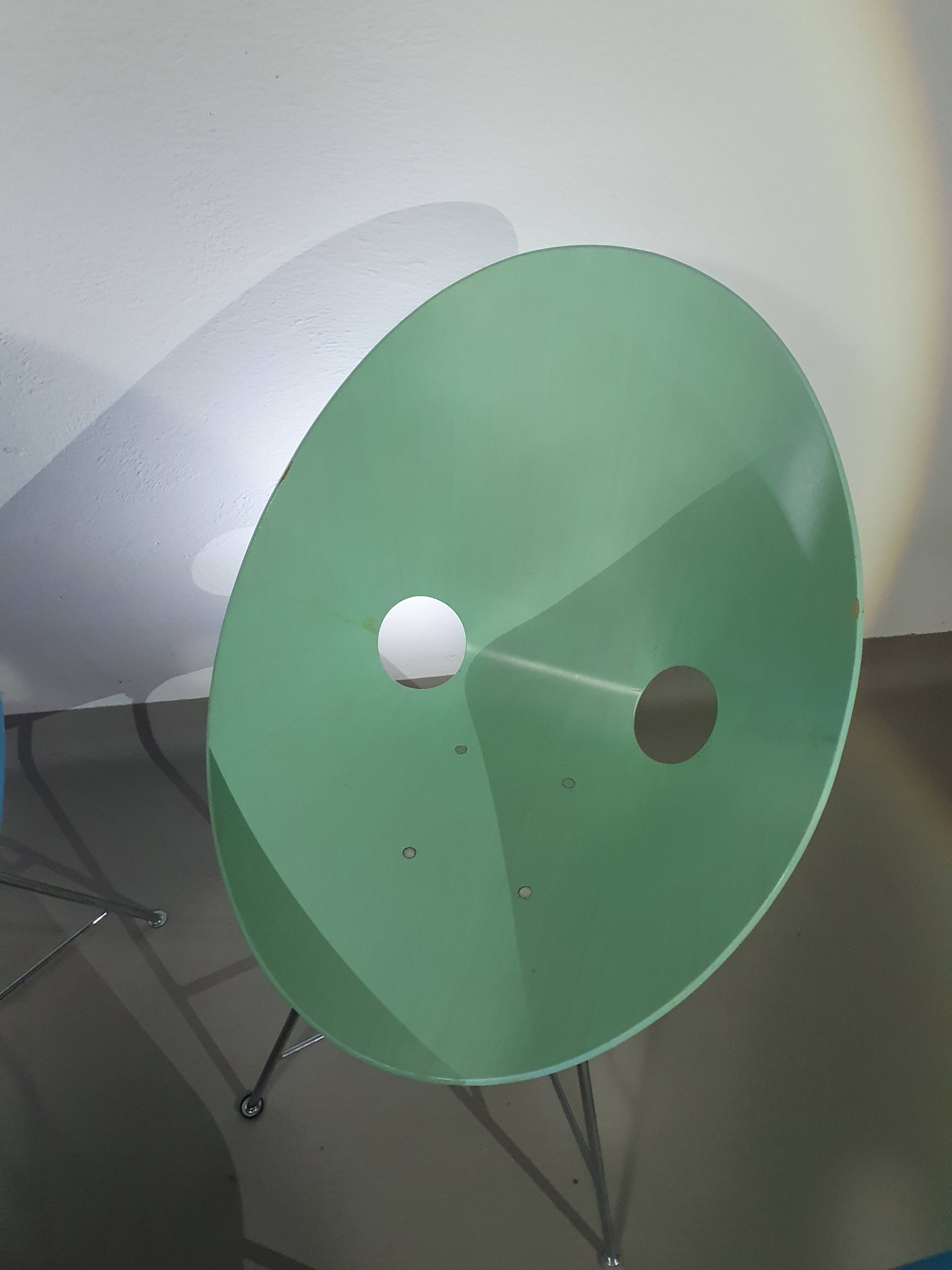 6 ST 664 Shell Chairs, Designed by Eddie Harlis