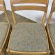 Oak dining chairs by Danish designer HW Klein for Bramin