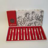 Service set 12 fourchettes couverts à escargot
