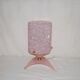 1960s crushed tripod bedside lamp