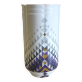 Vase style Art déco en porcelaine de Limoges par Georges Boyer