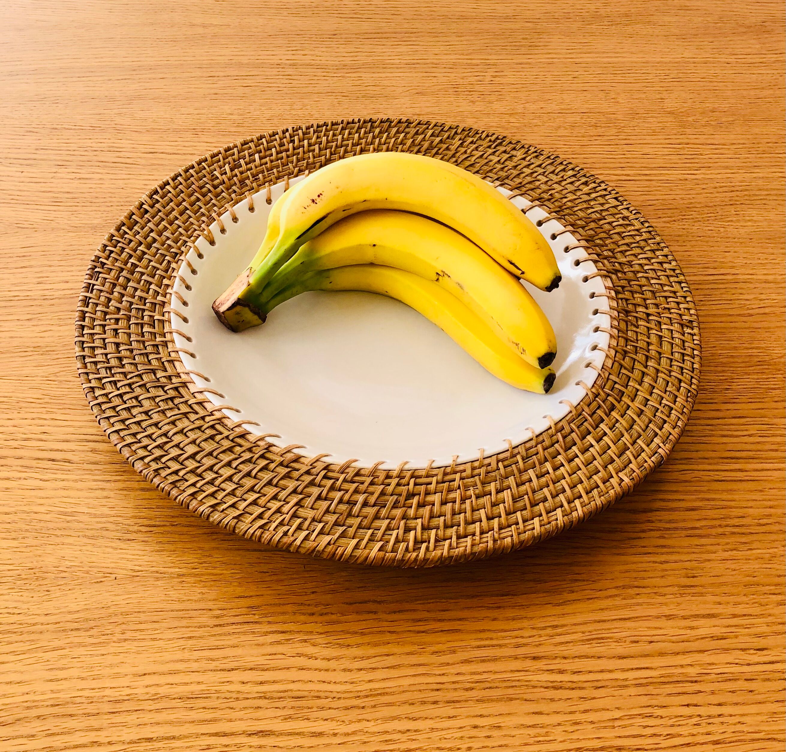D42cm ceramic fruit dish and basketry