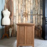 Oak half-minister's desk (renovated)