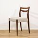 Set of 6 Scandinavian solid wood chairs – 1960s Nordic design