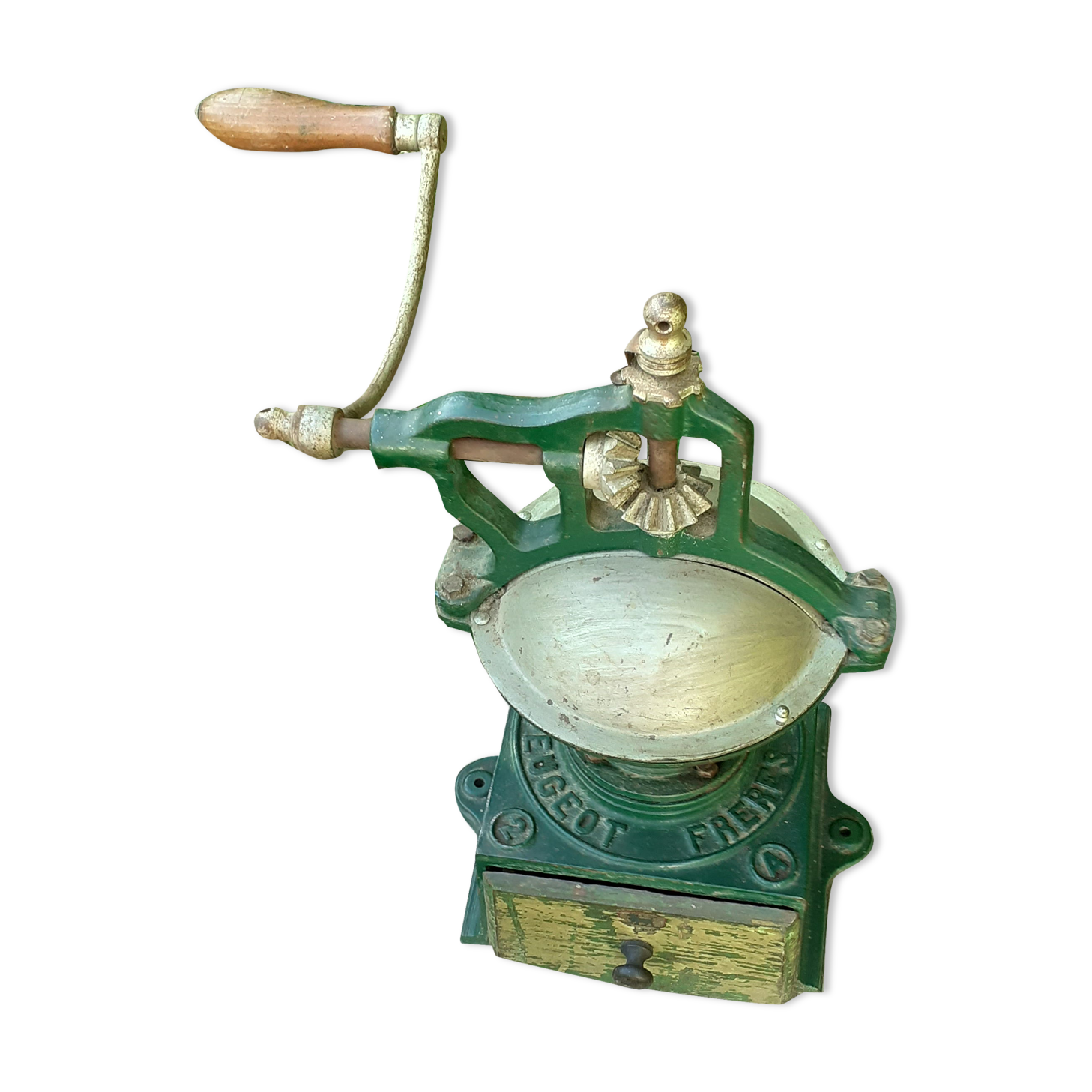 Peugeot frères counter coffee grinder