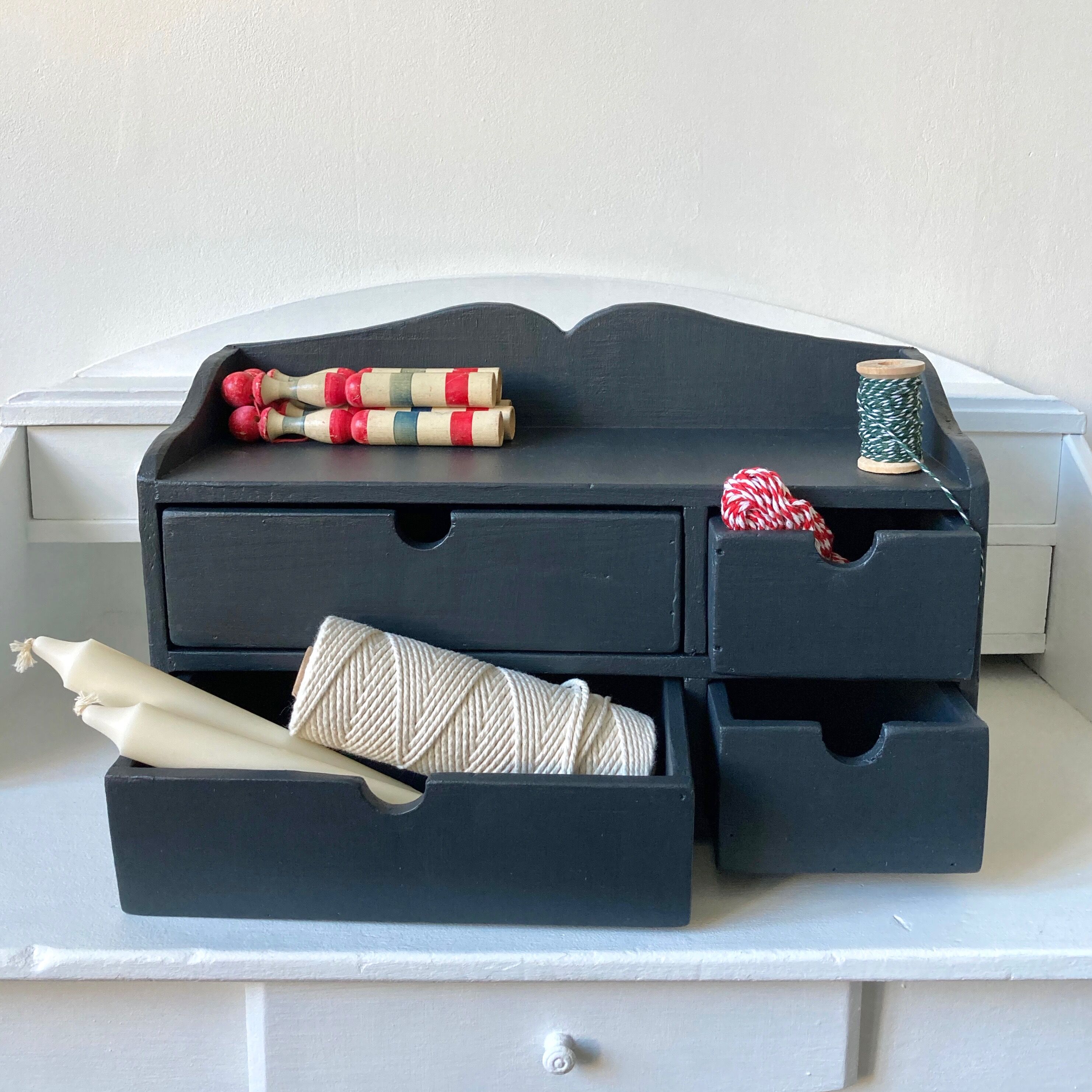 Wall shelf lockers drawers