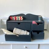 Wall shelf lockers drawers