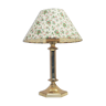 Green and gold table lamp