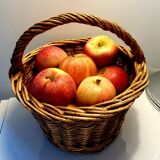 Olive basket old wicker