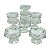 Art Deco champagne glasses