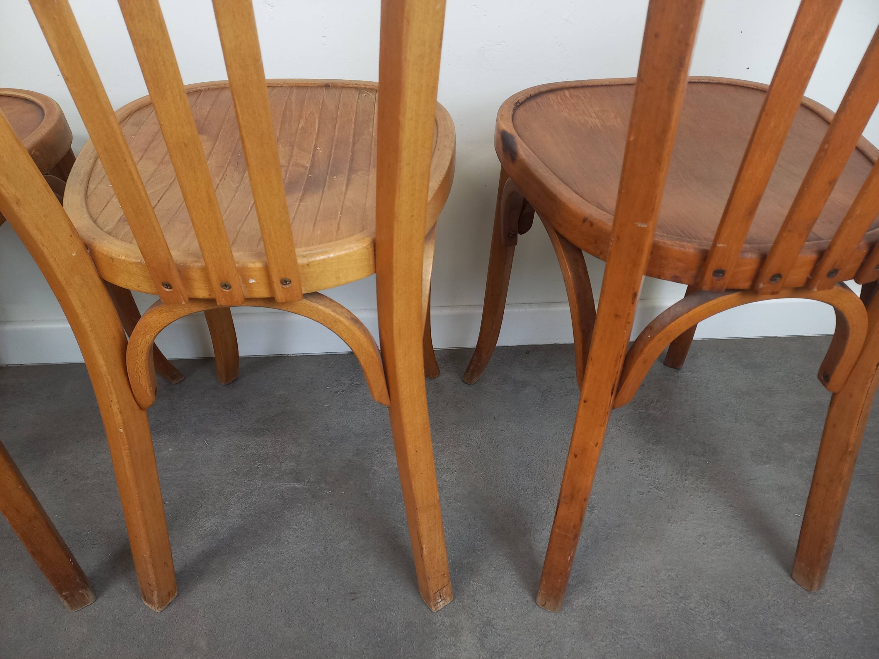 Chaises bistrot Baumann, set de 2 paire