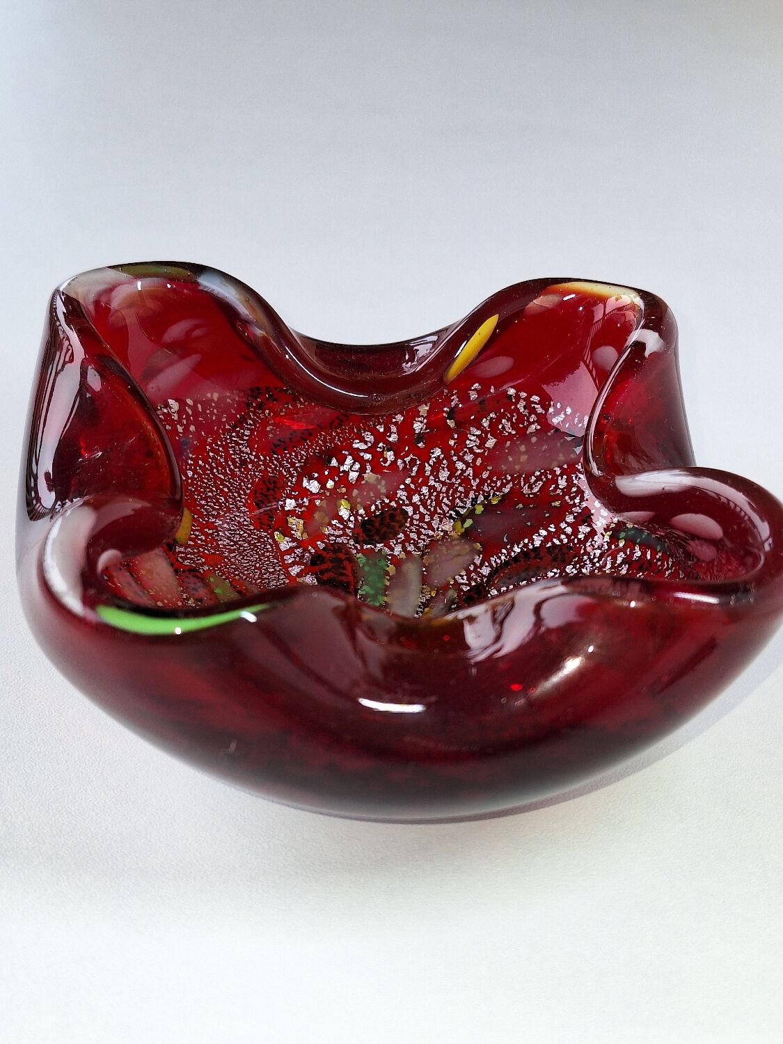 Ashtray in Murano glass by Avem