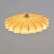 Rare vintage cocoon lamp by Friedel Wauer for Goldkant Leuchten, 1960s