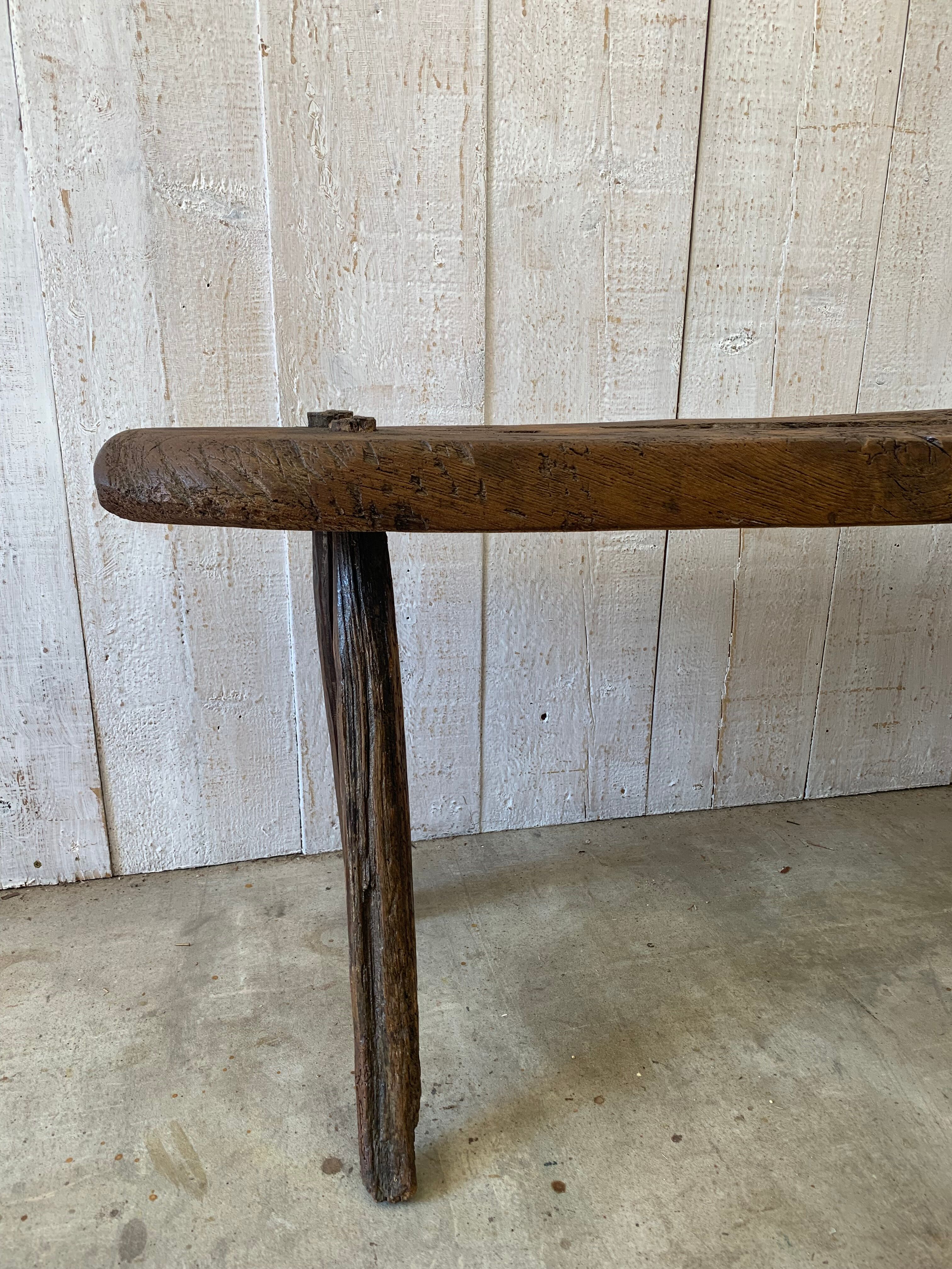 Banc  de tonnelier ancien