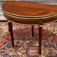 Half moon table in mahogany era Louis XVI XVIII th century