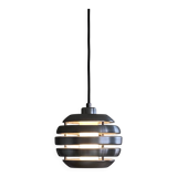 Small aluminum chandelier pendant opaline glass Eglo Leuchten LAMP-7437