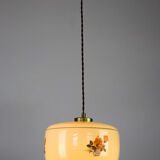 Suspension en verre vintage