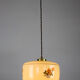 Vintage glass pendant light