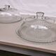 Pair of Cake/Cheese Dishes, Tart Cloche, Glass Pastry