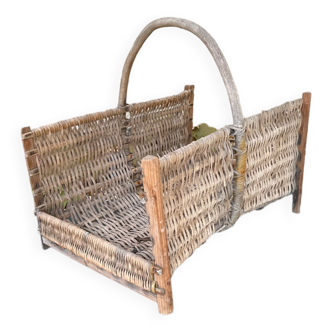 Old wood basket