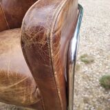Vintage leather armchairs