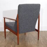 Scandinavian teak armchair 1960