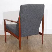 Fauteuil scandinave en teck 1960